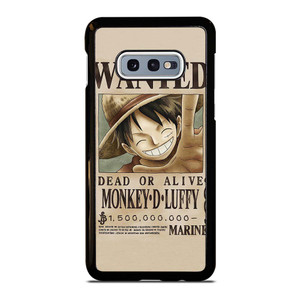ONE PIECE MONKEY D LUFFY WANTED Samsung Galaxy S10e Case Cover