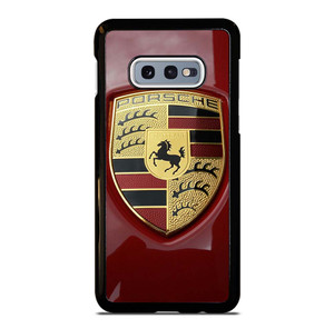 PORSCHE LOGO EMBLEM RED Samsung Galaxy S10e Case Cover