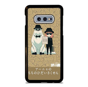 SPY X FAMILY FORGER MANGA ANIME ANYA AND BOND Samsung Galaxy S10e Case Cover