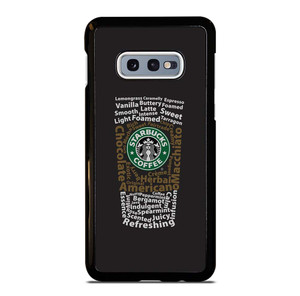 STARBUCKS COFFEE ART TYPOGRAPHY Samsung Galaxy S10e Case Cover