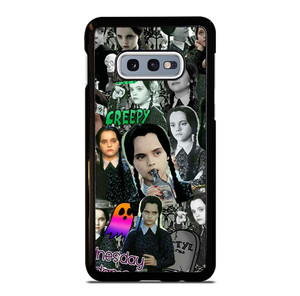 WEDNESDAY ADDAMS COLLAGE Samsung Galaxy S10e Case Cover