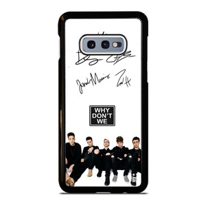 WHY DON'T WE SIGNATURE Samsung Galaxy S10e Case Cover