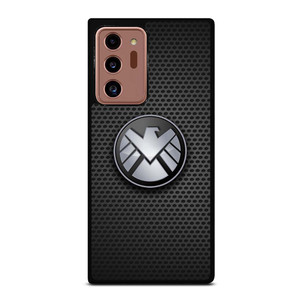AGENTS OF SHIELD MARVEL LOGO METAL Samsung Galaxy Note 20 Ultra Case Cover