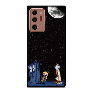 CALVIN AND HOBES TARDIS BOX Samsung Galaxy Note 20 Ultra Case Cover