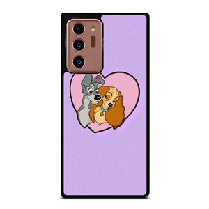 CARTOON LADY AND THE TRAMP DISNEY IN LOVE Samsung Galaxy Note 20 Ultra Case Cover