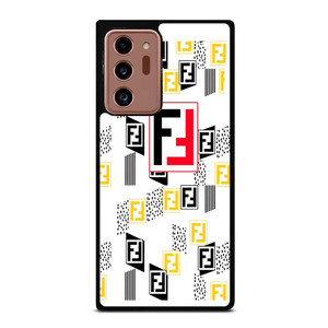 FENDI ROMA LOGO WHITE Samsung Galaxy Note 20 Ultra Case Cover