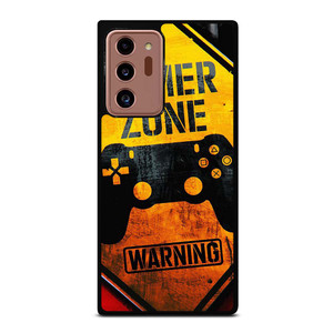 GAMER ZONE WARNING Samsung Galaxy Note 20 Ultra Case Cover
