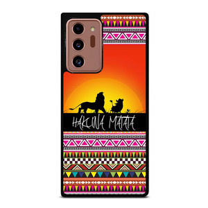 HAKUNA MATATA LION KING SUNSET AZTEC Samsung Galaxy Note 20 Ultra Case Cover