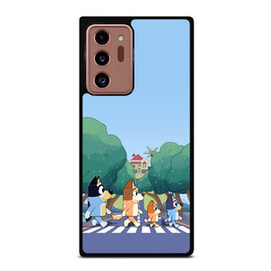 HEELERS FAMILY BLUEY CARTOON ABBEY ROAD Samsung Galaxy Note 20 Ultra Case Cover