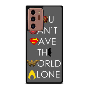 JUSTICE LEAGUE SAVE THE WORLD Samsung Galaxy Note 20 Ultra Case Cover