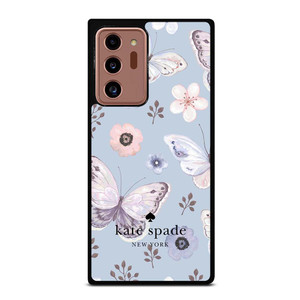 KATE SPADE NEW YORK LOGO BUTTERFLY PATTERN Samsung Galaxy Note 20 Ultra Case Cover