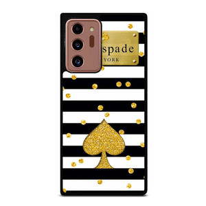 KATE SPADE NEW YORK LOGO GOLDEN POLKADOTS ICON Samsung Galaxy Note 20 Ultra Case Cover