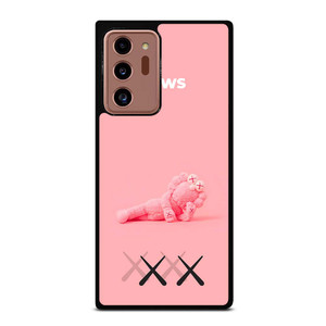 KAWS PINK LOGO MASCOT Samsung Galaxy Note 20 Ultra Case Cover