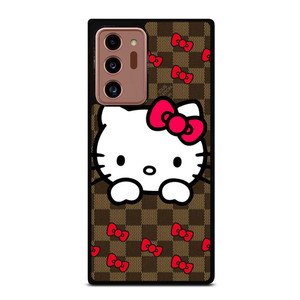 LOUIS VUITTON LV HELLO KITTY PATTERN Samsung Galaxy Note 20 Ultra Case Cover