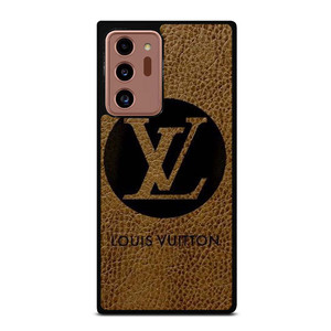 LOUIS VUITTON PARIS LV LOGO LEATHER Samsung Galaxy Note 20 Ultra Case Cover