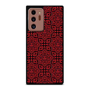 OBEY RED LOGO PATTERN Samsung Galaxy Note 20 Ultra Case Cover