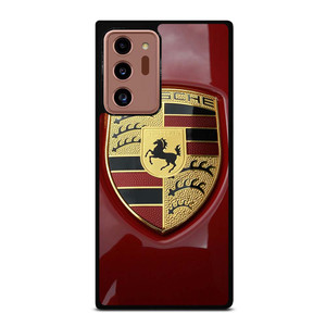 PORSCHE LOGO EMBLEM RED Samsung Galaxy Note 20 Ultra Case Cover