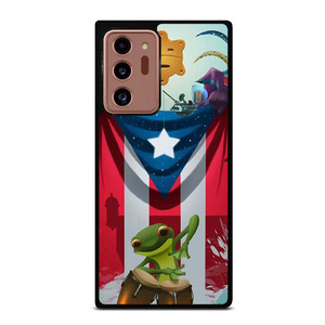 PUERTO RICO FROG FLAG Samsung Galaxy Note 20 Ultra Case Cover