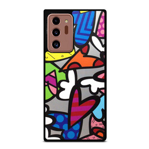 ROMERO BRITTO ABSTRACT LOVE Samsung Galaxy Note 20 Ultra Case Cover
