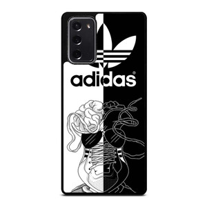 ADIDAS BLACK & WHITE Samsung Galaxy Note 20 Case Cover