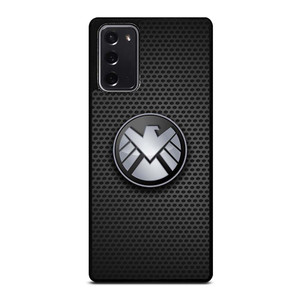 AGENTS OF SHIELD MARVEL LOGO METAL Samsung Galaxy Note 20 Case Cover