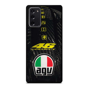 AGV HELMET VR 46 CARBON Samsung Galaxy Note 20 Case Cover