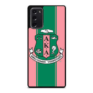 AKA PINK AND GREEN LOGO Samsung Galaxy Note 20 Case Cover