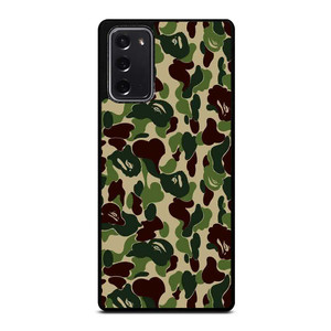 BAPE BATHING APE CAMO Samsung Galaxy Note 20 Case Cover