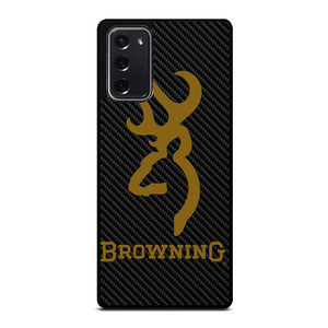 BROWNING LOGO CARBON Samsung Galaxy Note 20 Case Cover