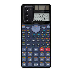 CALCULATOR RETRO Samsung Galaxy Note 20 Case Cover