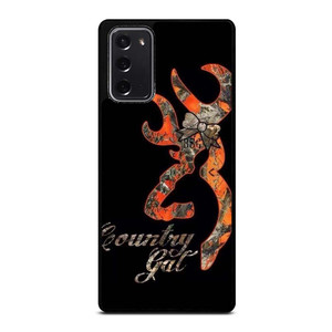 CAMO BROWNING COUNTRY GAL Samsung Galaxy Note 20 Case Cover