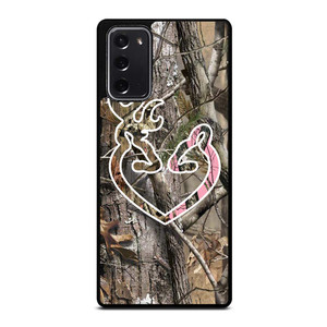 CAMO BROWNING LOVE Samsung Galaxy Note 20 Case Cover
