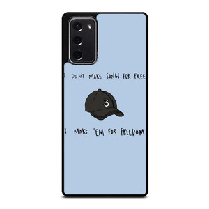 CHANCE 3 ACIDRAP QUOTE Samsung Galaxy Note 20 Case Cover