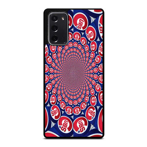 CHICAGO CUBS LOGO COLLAGE Samsung Galaxy Note 20 Case Cover