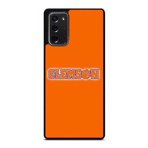CLEMSON TIGERS LOGO FOOTBALL UNIVERSITY Samsung Galaxy Note 20 Case Cover