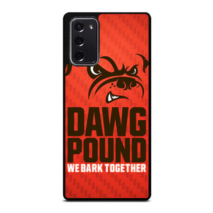 CLEVELAND BROWNS DAWG POUND Samsung Galaxy Note 20 Case Cover