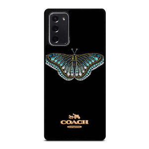 COACH NEW YORK DIAMOND BUTTERFLY Samsung Galaxy Note 20 Case Cover