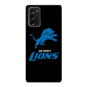 DETROIT LIONS BLACK LOGO Samsung Galaxy Note 20 Case Cover