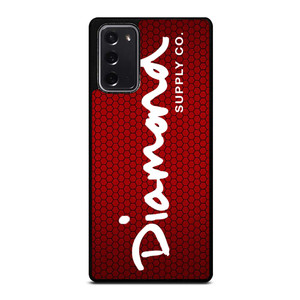 DIAMOND SUPPLY CO RED CARBON Samsung Galaxy Note 20 Case Cover