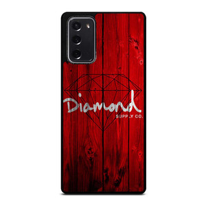 DIAMOND SUPPLY CO WOODEN RED Samsung Galaxy Note 20 Case Cover