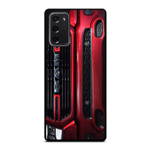 DODGE RAM TRUCK EMBLEM RED Samsung Galaxy Note 20 Case Cover