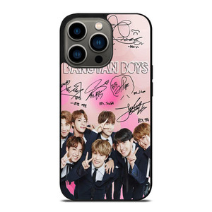 KPOP BTS LOVE PINK SIGNATURE iPhone 13 Pro Case Cover KPOP BTS LOVE PINK SIGNATURE iPhone 13 Pro Case Cover