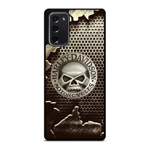 HARLEY DAVIDSON MOTORCYCLES METAL SKULL LOGO Samsung Galaxy Note 20 Case Cover