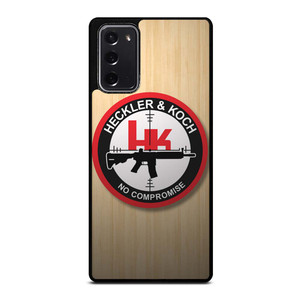 HECKLER AND KOCH WOODEN LOGO Samsung Galaxy Note 20 Case Cover