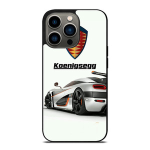 KOENIGSEGG WHITE CAR LOGO iPhone 13 Pro Case Cover KOENIGSEGG WHITE CAR LOGO iPhone 13 Pro Case Cover