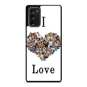 I LOVE LUKE BRYAN COLLAGE Samsung Galaxy Note 20 Case Cover