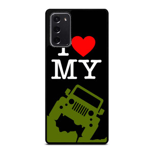 I LOVE MY JEEP Samsung Galaxy Note 20 Case Cover