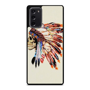 INDIAN FEATHER SKULL Samsung Galaxy Note 20 Case Cover