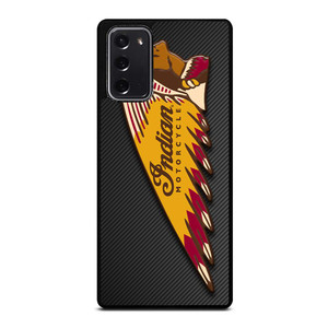 INDIAN MOTOR CYCLE CARBON LOGO Samsung Galaxy Note 20 Case Cover