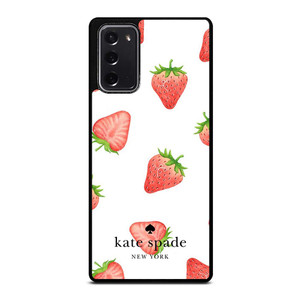 KATE SPADE NEW YORK LOGO STRAWBERRY ICON Samsung Galaxy Note 20 Case Cover